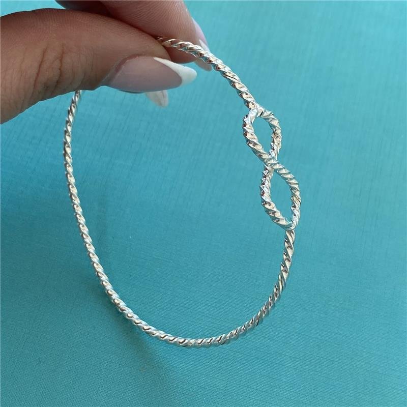 BRACELETE GEOM. INFINITO TORCIDO