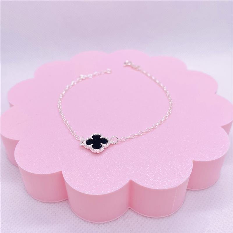 PULSEIRA VAN CLEEF 1 TREVO PRETO