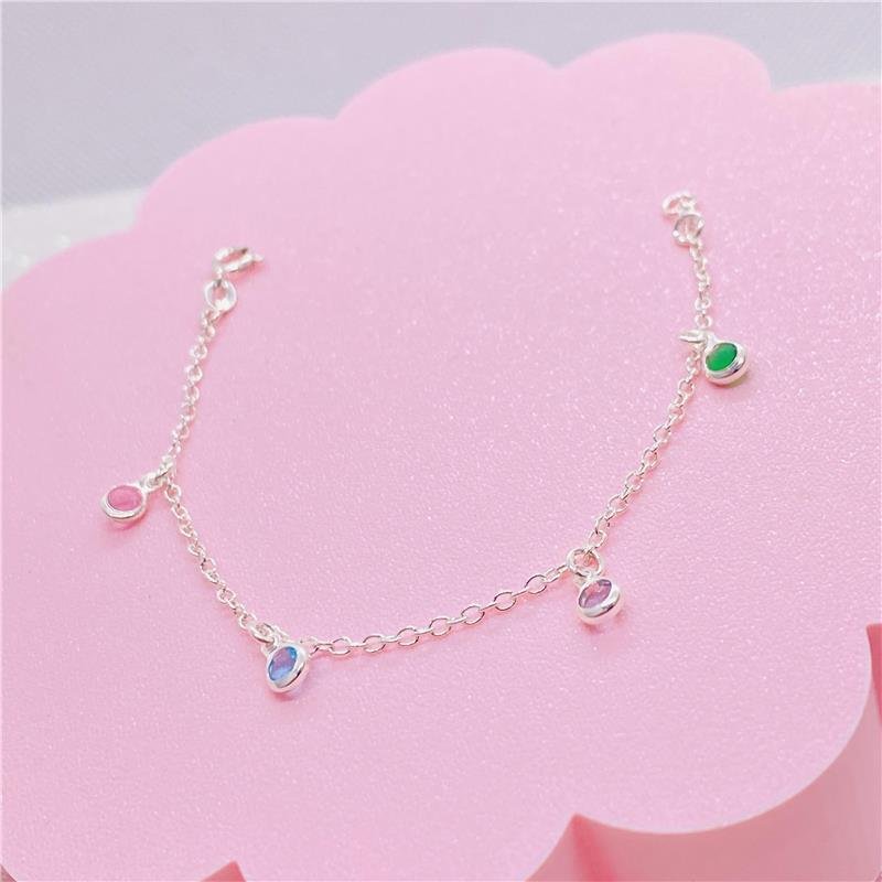 PULSEIRA INFANTIL PINGENTES COLORIDOS