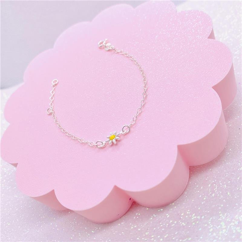 PULSEIRA INFANTIL MARGARIDA BRANCA