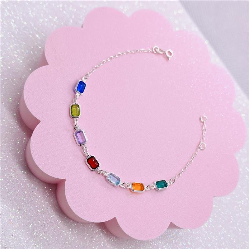 PULSEIRA RETANGULAR COLORIDA