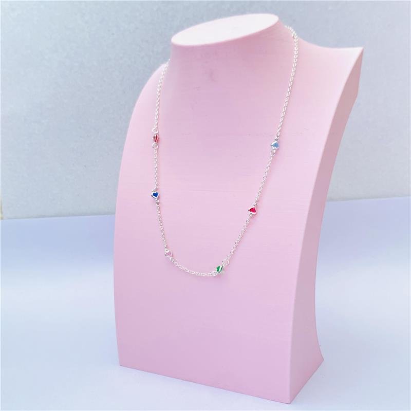 CHOKER MINI CORAÇÕES COLORIDOS