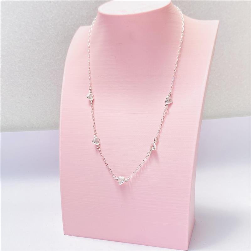 CHOKER CORAÇÕES DE CRISTAL